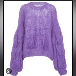 LOEWE Anagram Sweater in Parma Violet